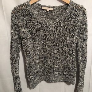 Loft sweater scalloped neck